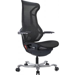 Эргономичное кресло Everprof Atom Black Сетка Черный