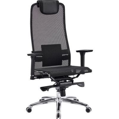Эргономичное кресло Everprof Deco Lux (Дэко Люкс) Сетка Черный - купить по специальной цене