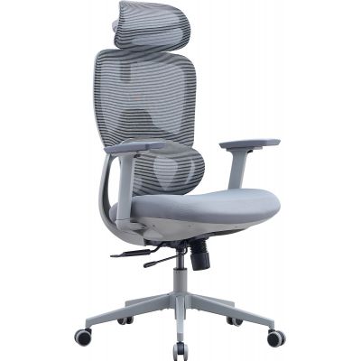 Кресло для руководителя Everprof Everprof EP-840 Grey (Грэй) Сетка Серый - купить по специальной цене